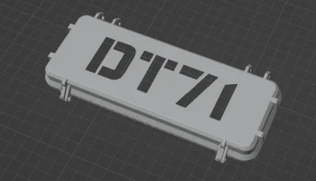 Прочная крышка корпуса DT71