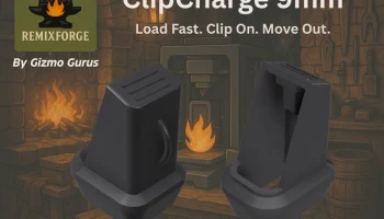 ClipCharge (9 мм) - RemixForge Edition