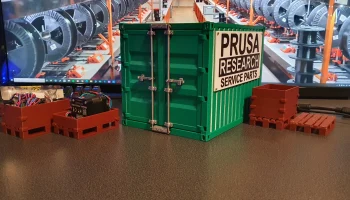 Prusa Serviceparts Контейнер с поддонами