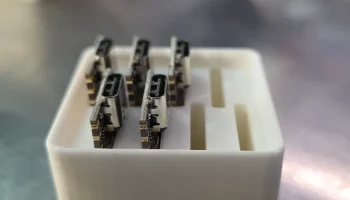 Корзина Gridfinity для ESP32 C6 Supermini USB-C (1x1x4).... 1