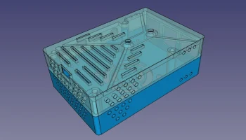 Корпус вентилятора Raspberry Pi 4 (поддерживает RTC) 4