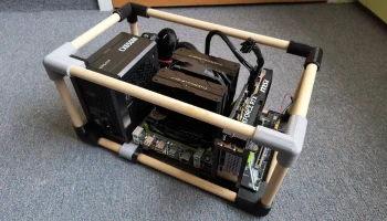 Корпус для ПК Qiyida X99 Xeon открытого типа и испытатель... 3