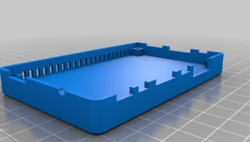 Оранжевый корпус Pi 5 3