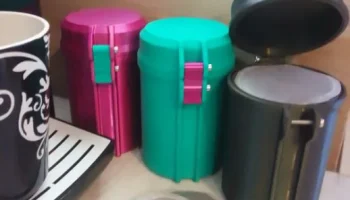 Цилиндрический прочный ящик 1