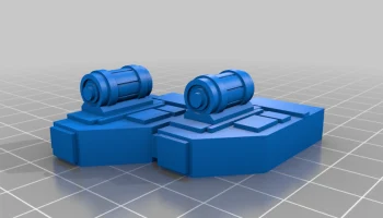 Сделай сам - Тяжелая зенитная турель и основание - WH40k... 5