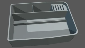 Вставка в центральную консоль для Kia Soul............