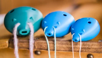 Музыкальный инструмент Детское колье Ocarina Oinkarina :)... 8