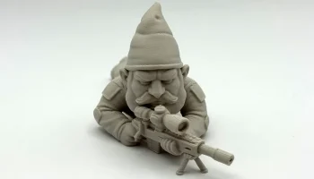 Снайперский садовый гном 1