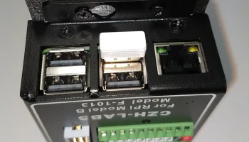 Зажим на DIN-рейку для корпуса CZH Labs F-1013 Raspberry .. 2