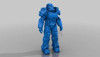 "Носимая" силовая броня T60b из Fallout 4 Brotherhood of Ste