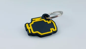Брелок с подсветкой двигателя 1