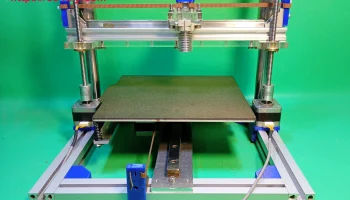 3D-принтер декартовой системы DIY X Slide GT2 самодельный..