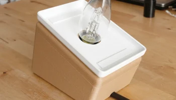 Lampe - дизайнерская лампа, полностью напечатанная на 3D-... 1