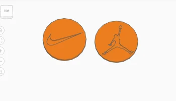 Подвеска Nike Jordan под крокодила 1