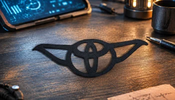 Брелок с логотипом Toyota