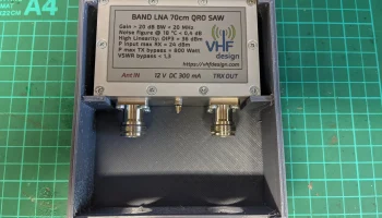 VHF Design QRO LNA Box