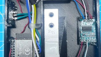 SCALEY - Весы для катушек по 1 кг с ESP32 3