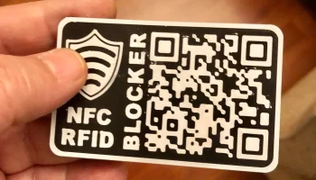 КАРТА БЛОКИРОВКИ NFC И RFID ДЛЯ ПЕЧАТИ НА МЕСТЕ (100% ПРО..