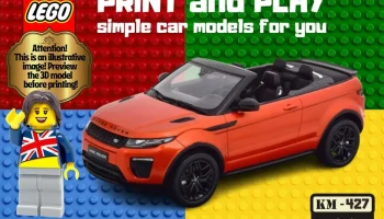 LEGO RANGE ROVER КАБРИОЛЕТ
