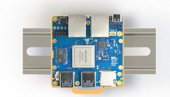 FriendlyElec NanoPi R4S Крепление на DIN-рейку........ 1
