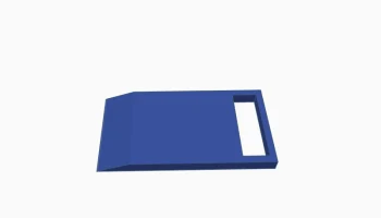 Простой скребок для печатной платформы........