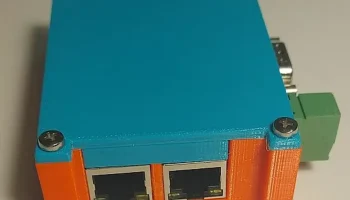 Корпус RockPi E (дополнительно для шляпы DC/RS-232 и DIN-.. 3