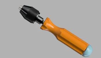 Ручной грифель для Bohrfutter или Bithalter 1/4", 6,35 мм..