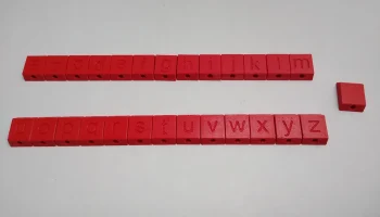 Плитки со строчными буквами (система плиток "ласточкин хв.. 1