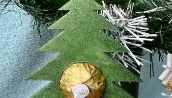 5 елочных украшений с шоколадом Ferrero Rocher 8