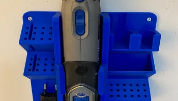Dremel 4000 Настенное крепление с отделением для сверл...... 1