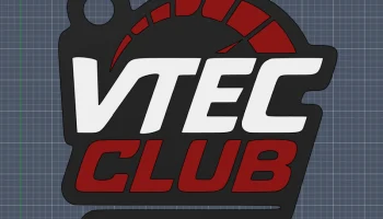 Брелок VTEC Club - гоночный стиль Honda 90-х годов..........
