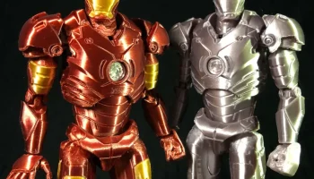 Шарнирная фигура Iron Man MK3 9