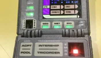 Трикодер нового поколения Star Trek - TR-580 v1 (arduino)...