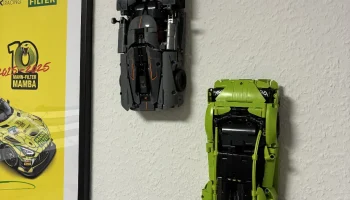 Настенное крепление для машинок Lego Technic 1:10........... 1
