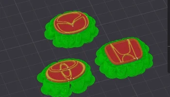 3 Марка автомобиля Croc Charms 3