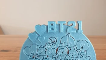 Орнамент BTS BT21 (версия 2)