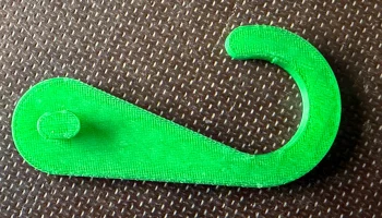 Haken f&uuml;r DIY Rutenmagazin / Крючок для держателя удилища.. 2