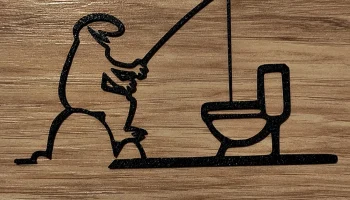 Забавная дверная вешалка "WC" - La Linea Balum 145...... 2