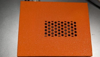 Оранжевый чехол для Pi 5 Plus 6