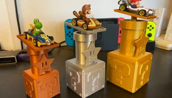 Переходная пластина Mario Kart Trophy для литых игрушечны..