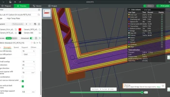 Профиль Bambu Labs X1-C eSUN PETG 1