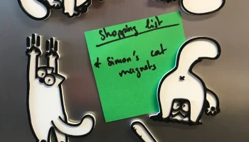 Магниты на холодильник с котом Саймона... Магниты на холодильник с котом Саймона...