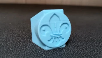 Международный скаут fleur de lis woggle - Canuto o pasa pa&ntilde;u 5
