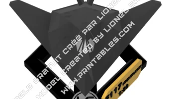 Lockheed Martin F-117 Nighthawk - масштаб 1:80 1