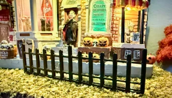 Миниатюрный забор для деревень Лемакс - работает с Spooky.. 2