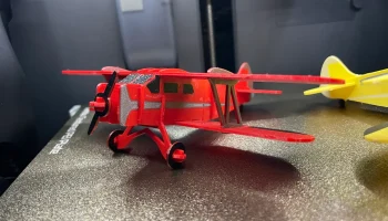 Биплан (Waco YKS-6) конструктор 2
