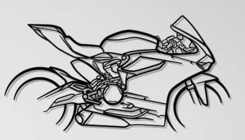 Настенное искусство Ducati 959 Panigale Corsa...