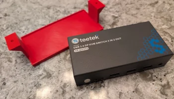 Крепление под стол для teetek USB 3.0 с двумя портами дис... 1