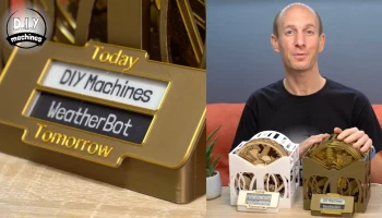 WeatherBot - театр прогнозов погоды для 3D-печати........ 2