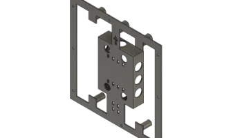 Держатель матрицы 64x64 4